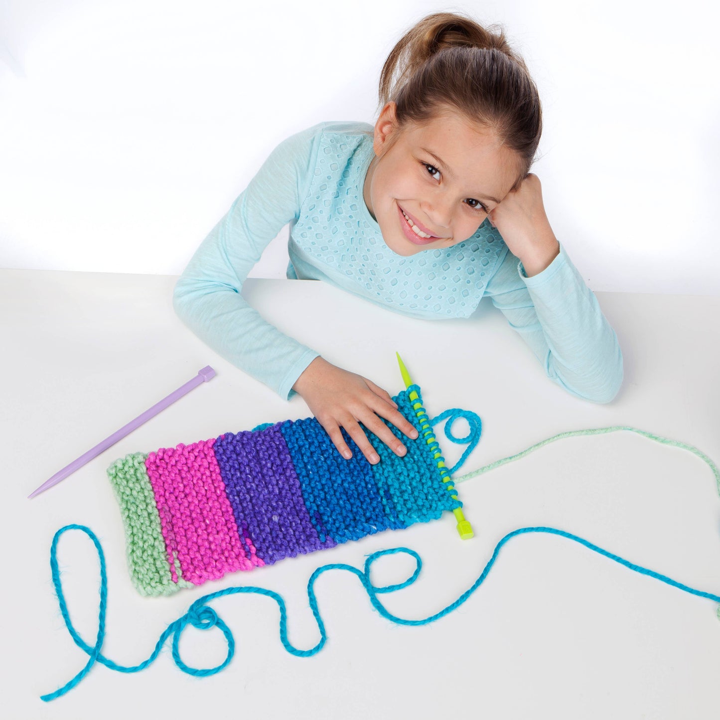 Kid's Knit Kit - Scarf