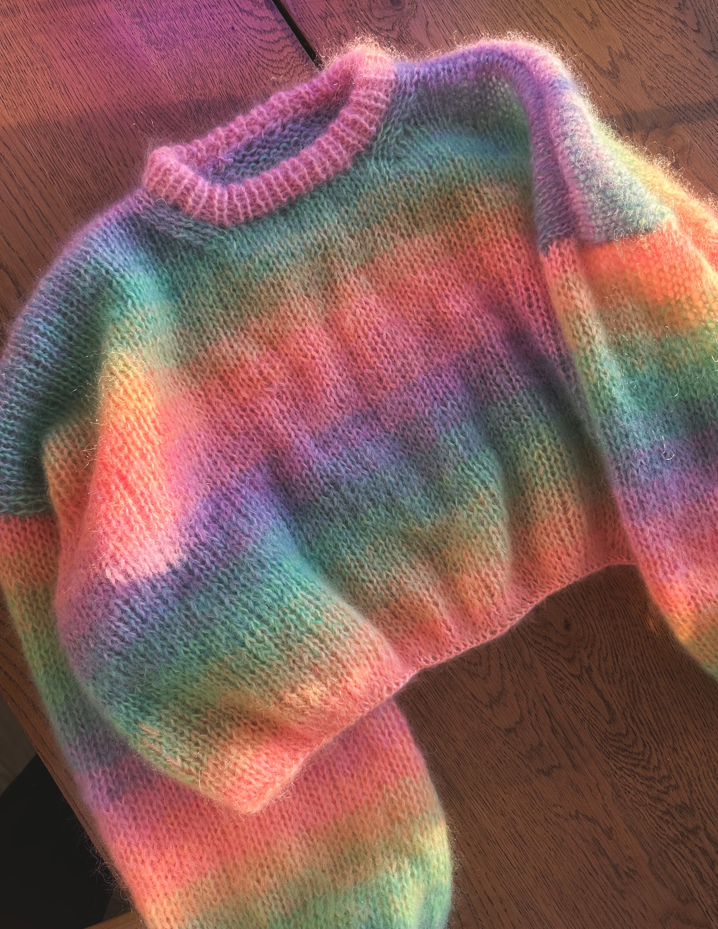 Stocking for Rainbows Sweater Kit