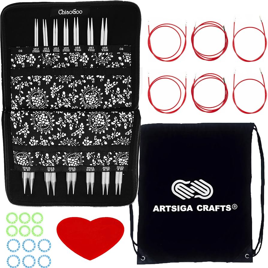 TWIST ChiaoGoo Complete Set 5" (US 2-15)