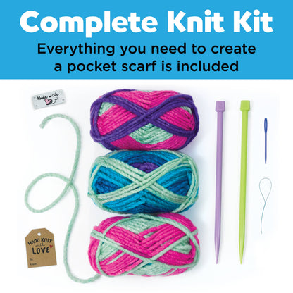 Kid's Knit Kit - Scarf