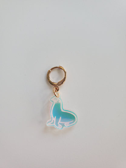 Holographic ōSHən Stitch Markers