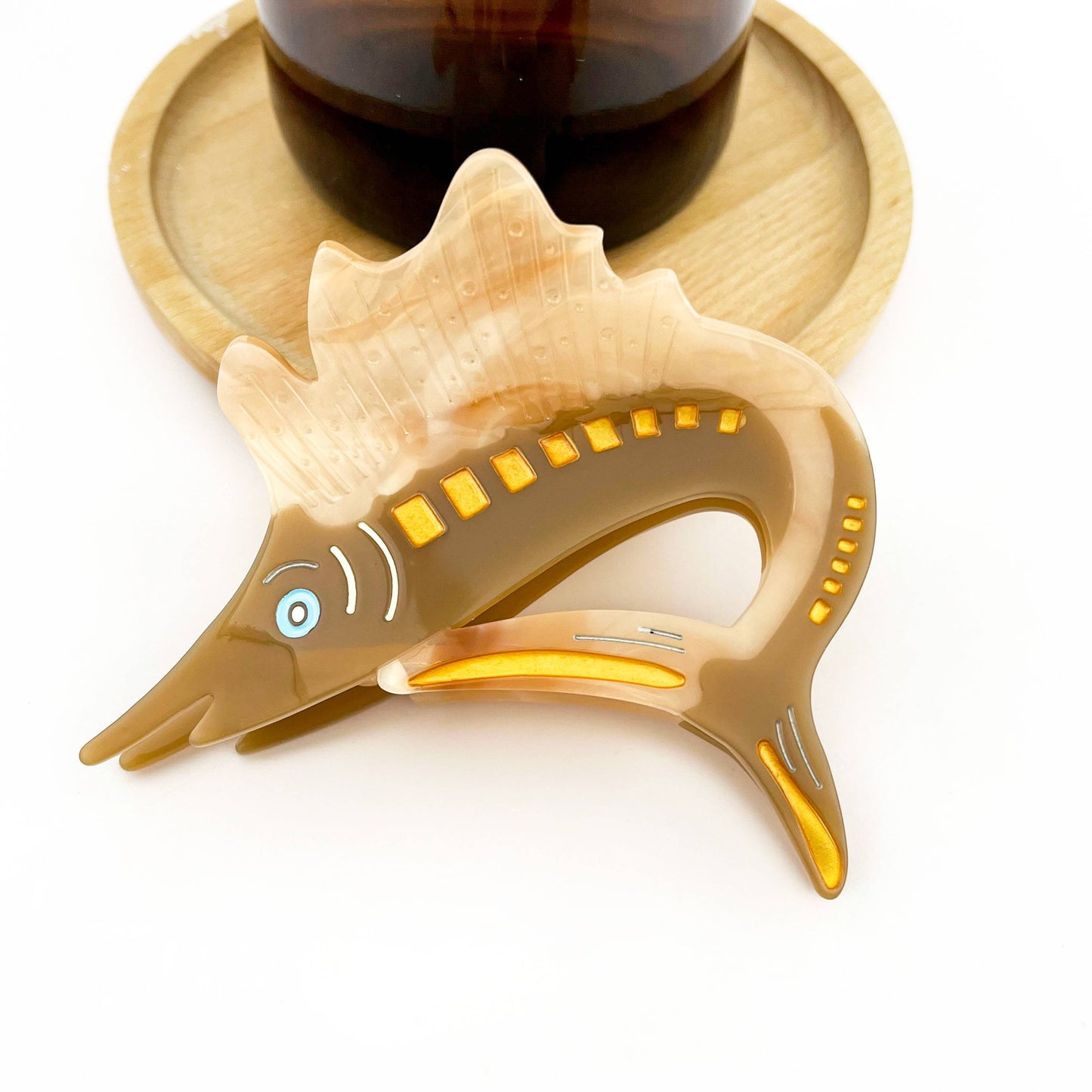 Tuna Claw Clip, Marine Animal Hair Clip