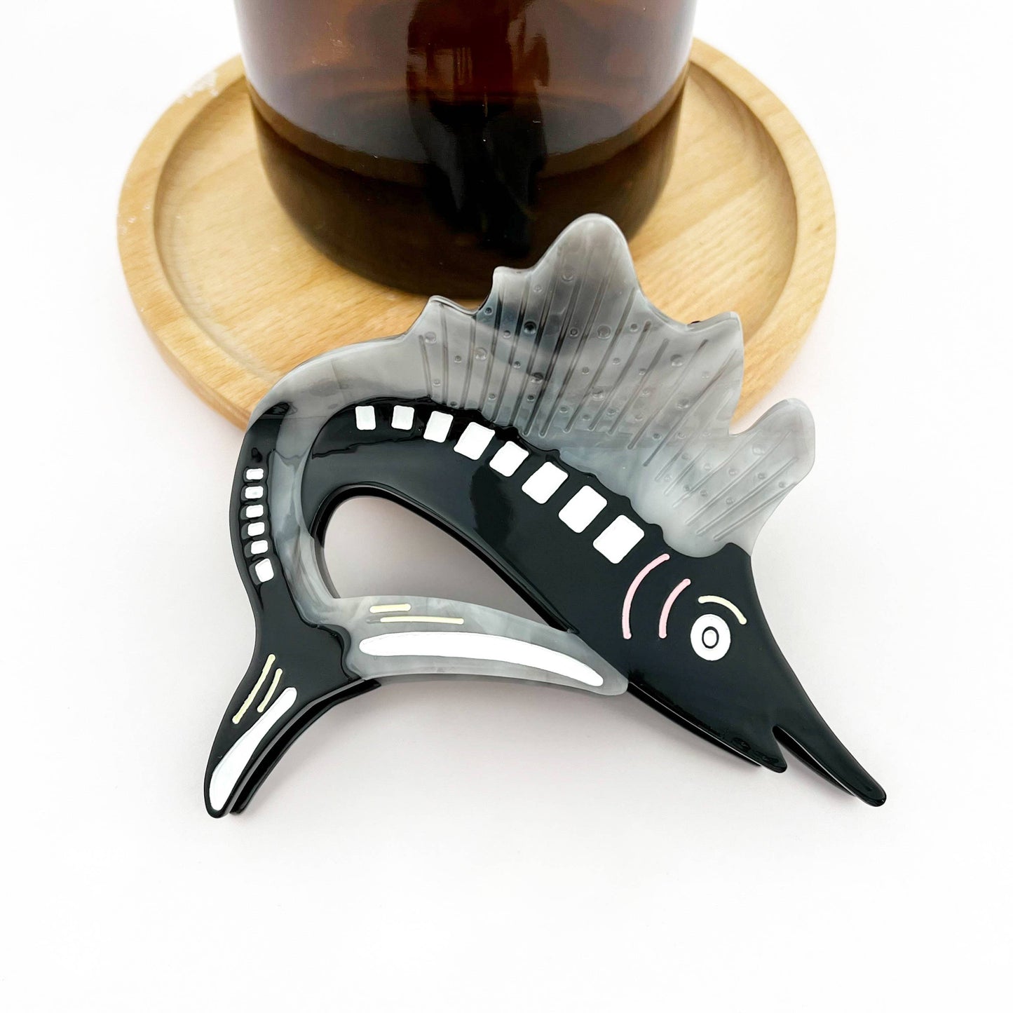 Tuna Claw Clip, Marine Animal Hair Clip