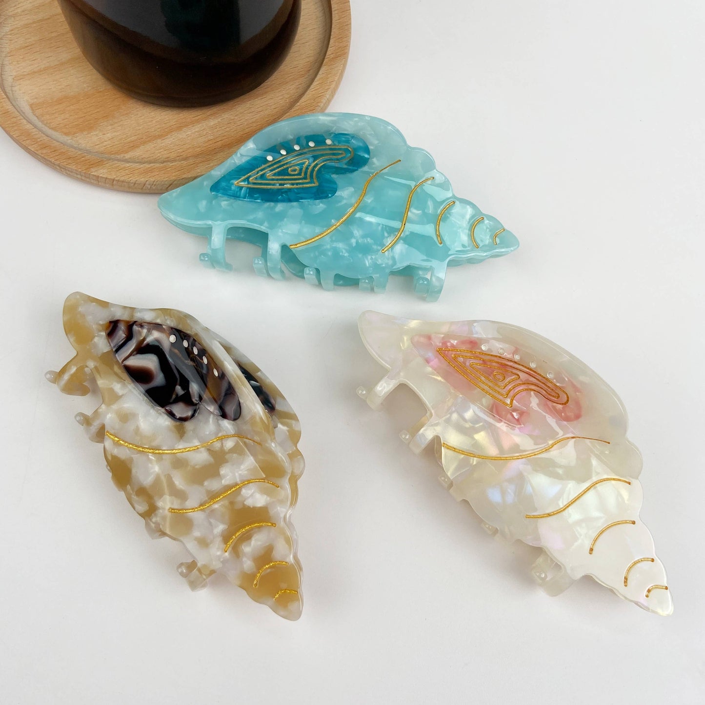 Ocean Series Conch Hair Clip
