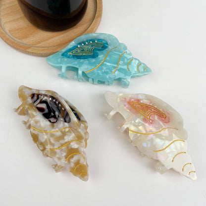 Ocean Series Conch Hair Clip