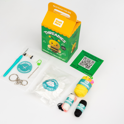 Kid's Crochet Kit - Bee