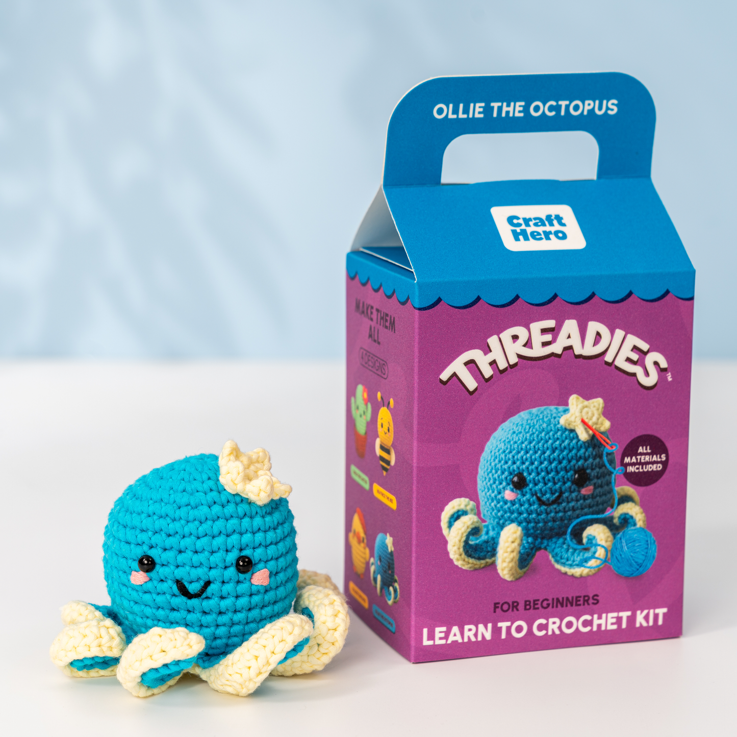 Kid's Crochet Kit - Octopus