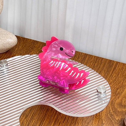 Acrylic Dinosaur Hair Claw - Cute Fun Shark Clip_CWAHA2072