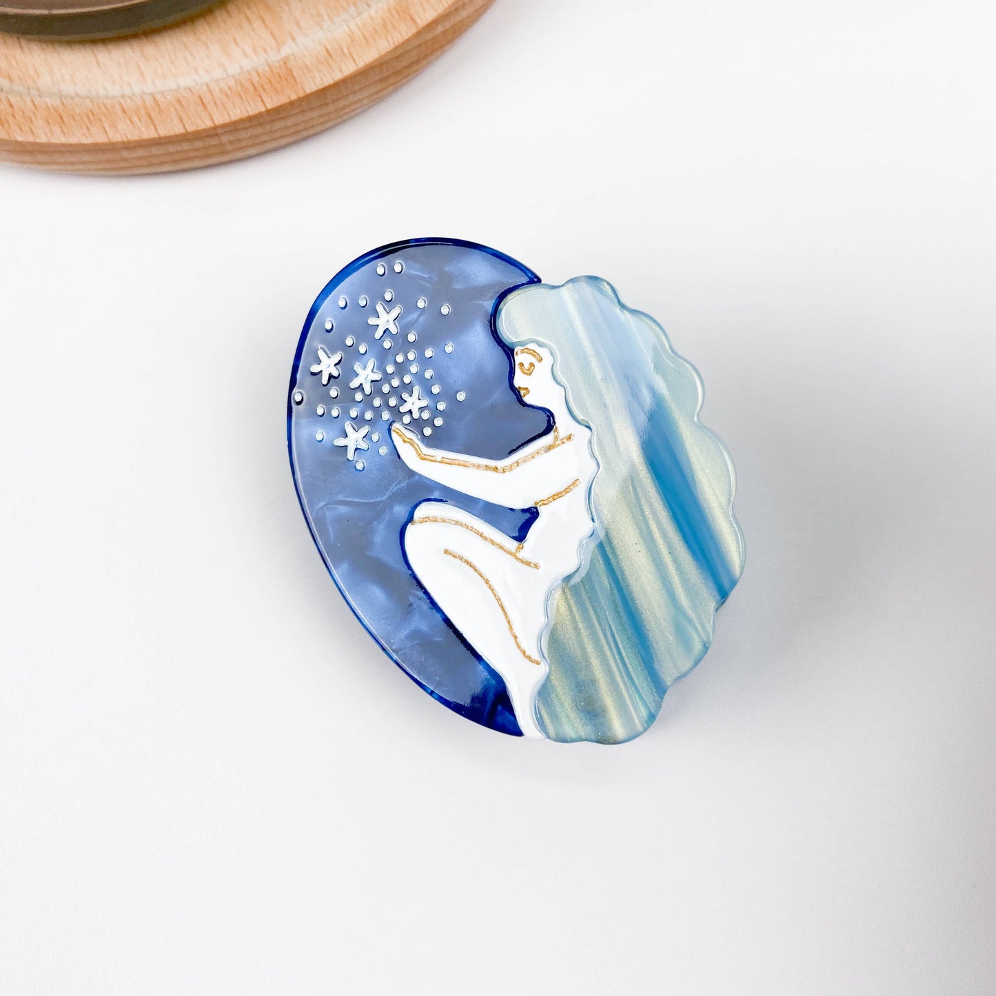 Elegant Mermaid Hair Clip