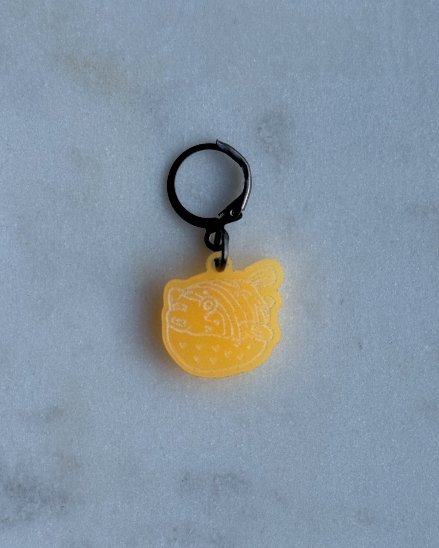 Glow-in-the-dark Stitch Markers