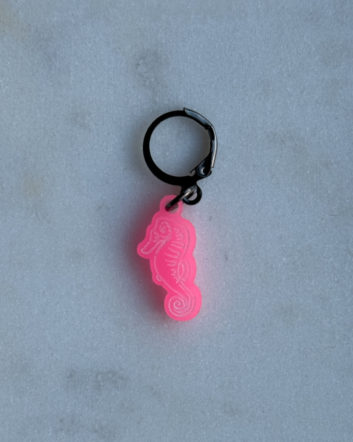 Glow-in-the-dark Stitch Markers