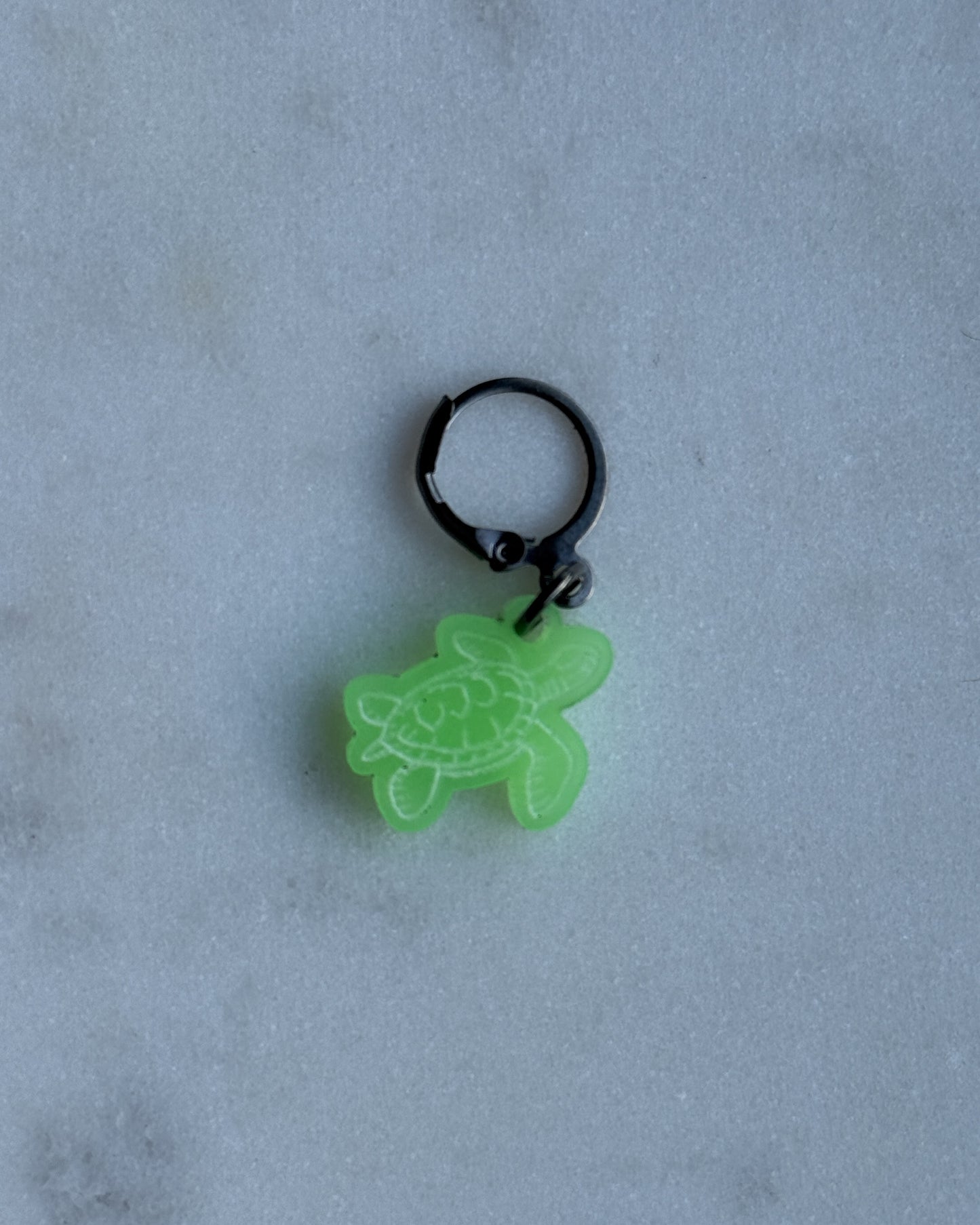 Glow-in-the-dark Stitch Markers
