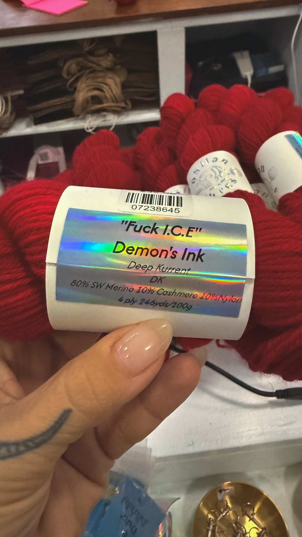 "Fuck I.C.E." Demon's Ink Pre-Order