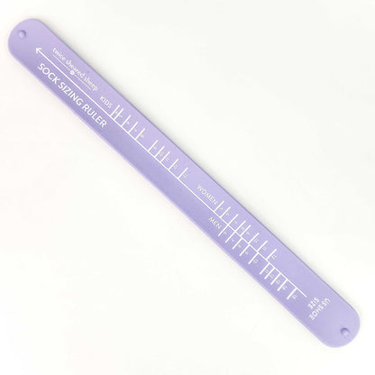 Sock Sizing Ruler