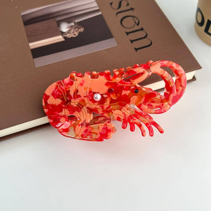 Ocean Creatures Acetate Hair Claw Clip_CWAHA5742