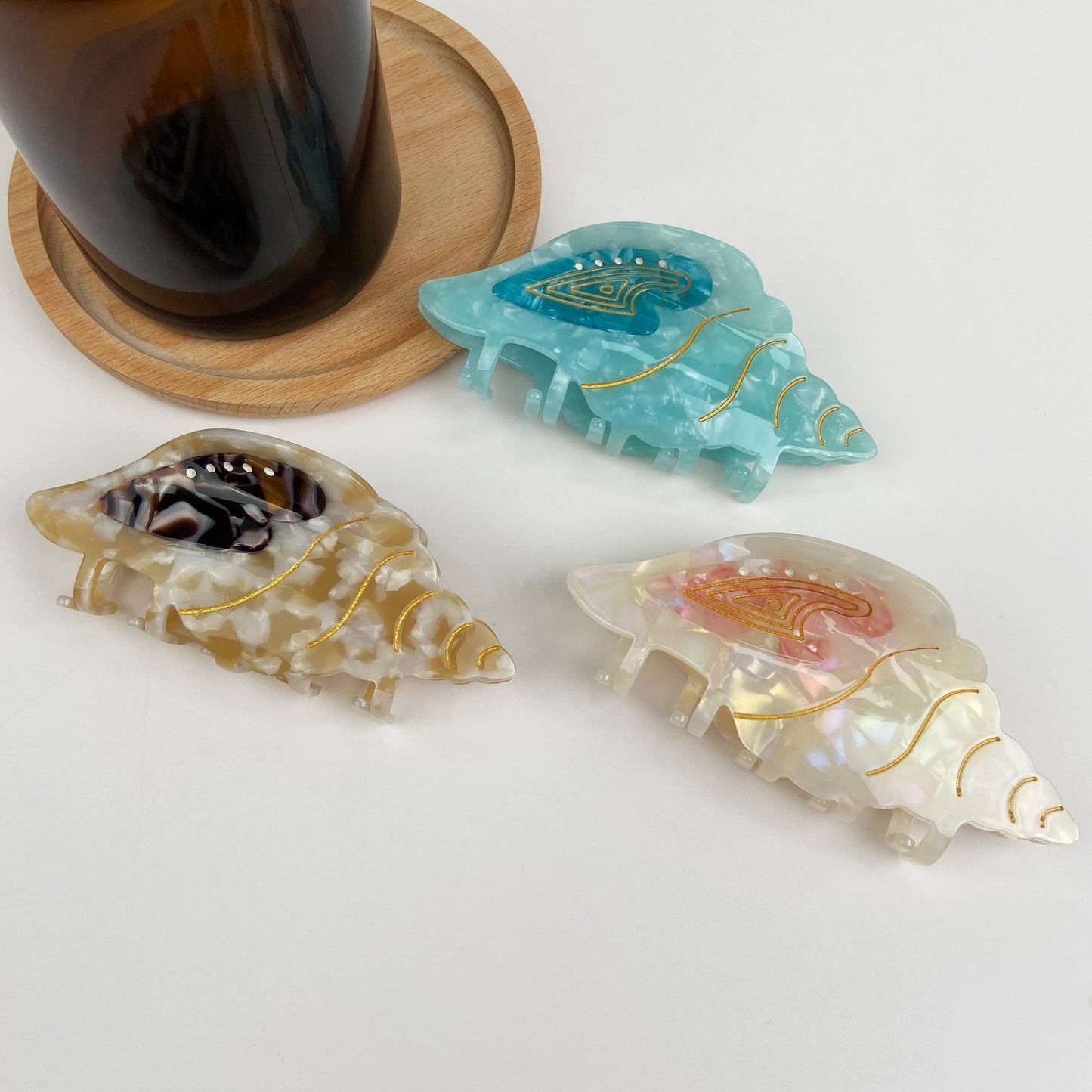Ocean Series Conch Hair Clip