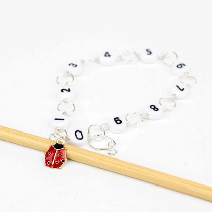Snag Free Row Counter Ladybug