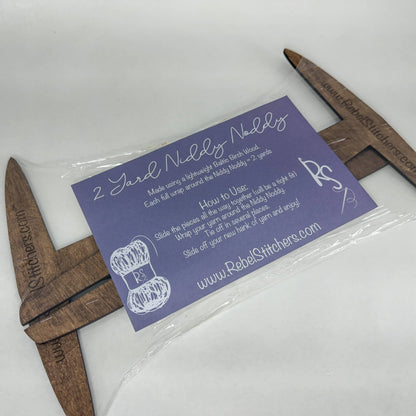 Handmade Wooden  2 Yard Niddy Noddy - Disassembles Easy