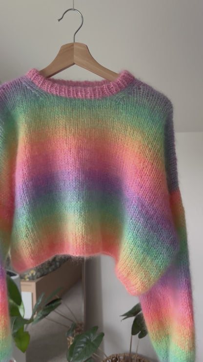 Tropical Stocking 4 Rainbows Sweater Kit