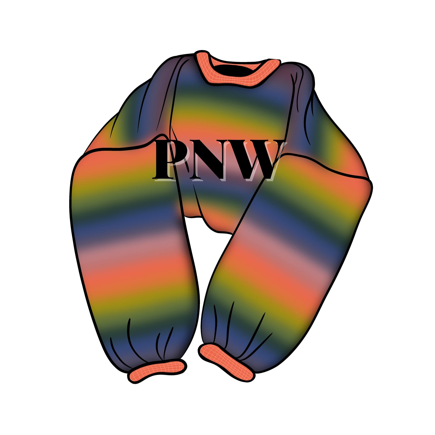 PNW Stocking 4 Rainbows Sweater Kit