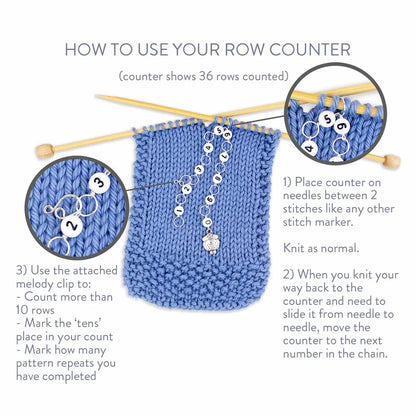 Snag Free Row Counters Bee