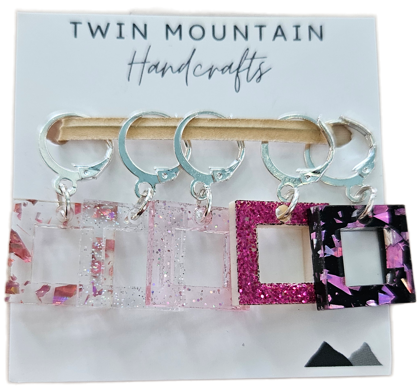Twin Mountain Stitch Marker Packs