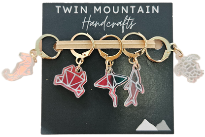 Twin Mountain Stitch Marker Packs