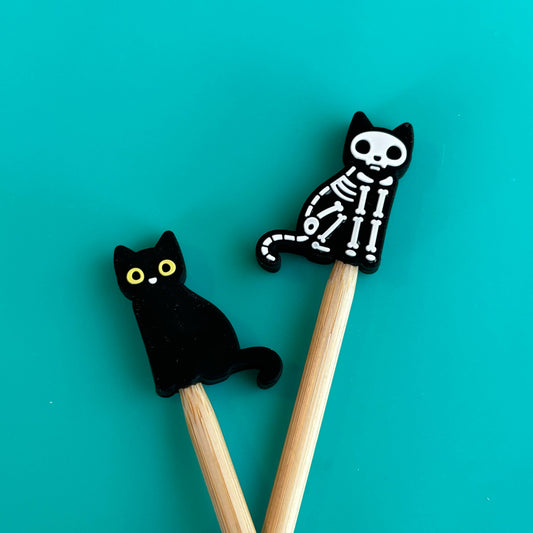 Skeleton Cat Stopper
